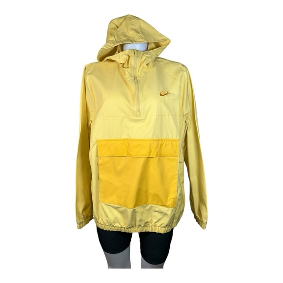 Nike Mens Sportswear Anorak Jacket - Saturn Gold (shorts are not included) Sz M - Picture 10 of 16